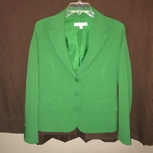 Green dress blazer